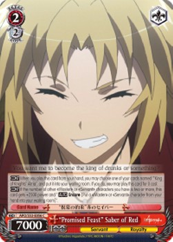 "Promised Feast" Saber of Red - Fate/Apocrypha