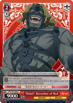 "Rebel" Berserker of Red - Fate/Apocrypha
