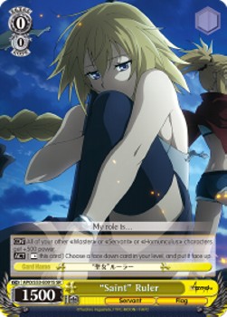 "Saint" Ruler (V.2 - Super Rare) - Fate/Apocrypha