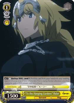 "To the Hanging Gardens" Ruler - Fate/Apocrypha