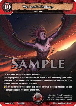 War Lord's Challenge - Reckoning of Vashr