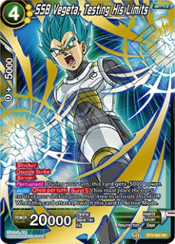 SSB Vegeta, Testing His Limits (V.1 - Super Rare) - Miraculous Revival