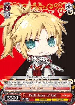 Petit Saber of Red - Fate/Apocrypha
