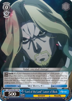 "Lord of the Land" Lancer of Black - Fate/Apocrypha