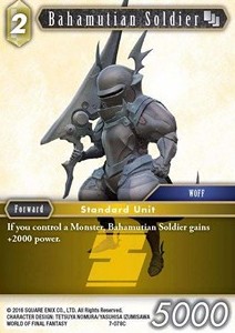Bahamutian Soldier (7-078) - Opus VII