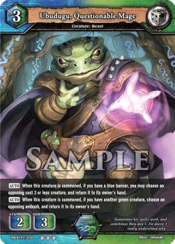 Ubudugu, Questionable Mage - Reckoning of Vashr