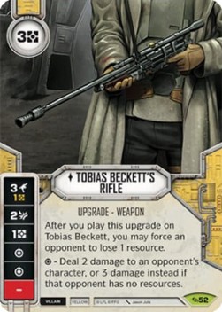Tobias Beckett's Rifle - Across the Galaxy