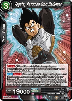 Vegeta, Returned from Darkness - Starter Deck: Shenron’s Advent