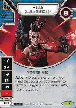Luce - Callous Nightsister - Across the Galaxy