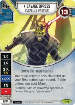 Savage Opress - Reckless Warrior - Across the Galaxy