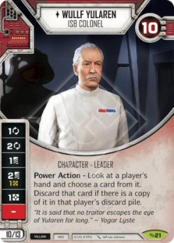 Wullf Yularen - ISB Colonel - Across the Galaxy