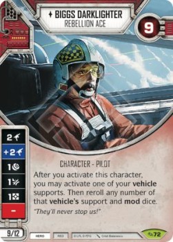 Biggs Draklighter - Rebellion Ace - Across the Galaxy