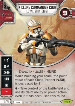 Clone Commander Cody - Loyal Strategist - Across the Galaxy