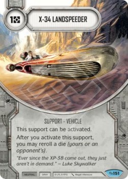 X-34 Landspeeder - Across the Galaxy
