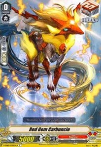Red Gem Carbuncle [V Format] (V.1 - Common) - PSYqualia Strife