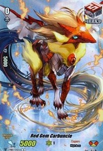 Red Gem Carbuncle [V Format] (V.2 - Common) - PSYqualia Strife