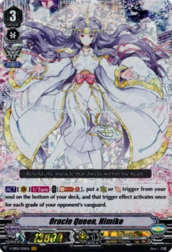 Oracle Queen, Himiko [V Format] (V.1 - Vanguard Rare) - The Answer of Truth