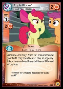 Apple Bloom *Hold Your Horses* - Friends Forever