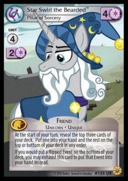 Star Swirl the Bearded *Pillar of Sorcery* - Friends Forever