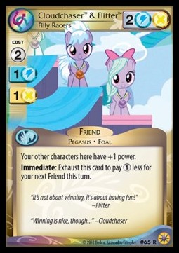 Cloudchaser & Flitter *Filly Racers* - Friends Forever