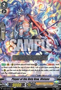 Player of the Holy Bow, Viviane [V Format] (V.1 - Triple Rare) - Ultrarare Miracle Collection