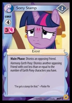 Sorry Stamp - Friends Forever