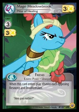 Mage Meadowbrook *Pillar of Healing* - Friends Forever