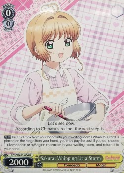 Sakura: Whipping Up a Storm - Cardcaptor Sakura: Clear Card