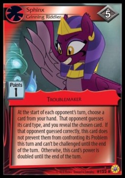 Sphinx *Grinning Riddler* - Friends Forever