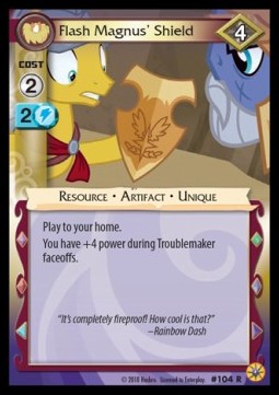 Flash Magnus' Shield - Friends Forever
