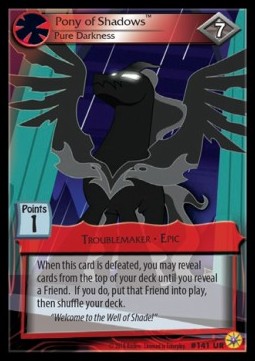 Pony of Shadows *Pure Darkness* - Friends Forever