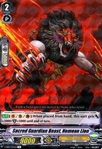 Sacred Guardian Beast, Nemean Lion [V Format] - Ultrarare Miracle Collection