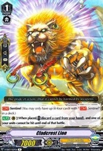 Cladcrest Lion [V Format] - Ultrarare Miracle Collection