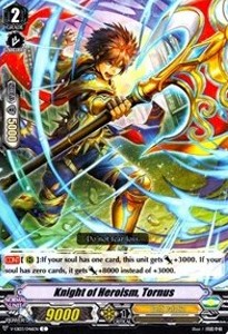 Knight of Heroism, Tornus [V Format] - Ultrarare Miracle Collection