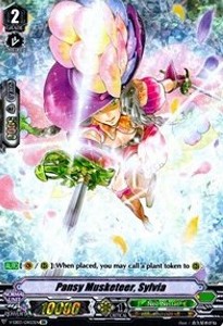 Pansy Musketeer, Sylvia [V Format] (V.2 - Feature Rare) - Ultrarare Miracle Collection