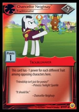 Chancellor Neighsay *Traditionalist* - Friends Forever