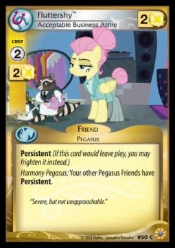 Fluttershy *Acceptable Business Attire* - Friends Forever