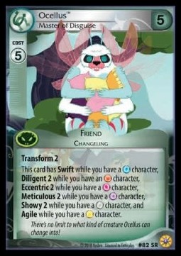 Ocellus *Master of Disguise* - Friends Forever