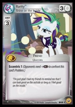 Rarity *Shine on the Inside* - Friends Forever
