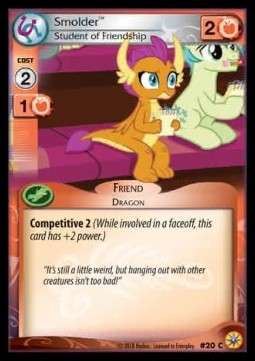 Smolder *Student of Friendship* - Friends Forever