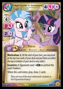 Twilight Sparkle & Silverstream *Eager to Learn* - Friends Forever