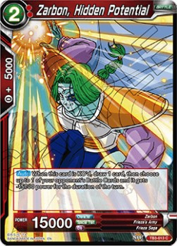 Zarbon, Hidden Potential - Clash of Fates