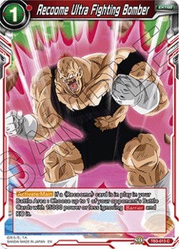 Recoome Ultra Fighting Bomber - Clash of Fates