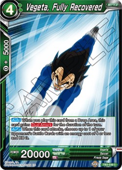 Vegeta, Fully Recovered - Clash of Fates