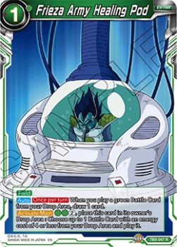 Frieza Army Healing Pod - Clash of Fates