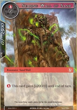 Searing Wall of Sand - The Strangers of New Valhalla