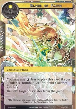 Blade of Faith - The Strangers of New Valhalla