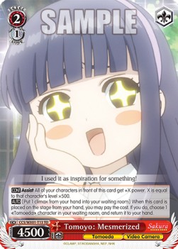 Tomoyo: Mesmerized (V.1 - Trial Deck) - Cardcaptor Sakura: Clear Card