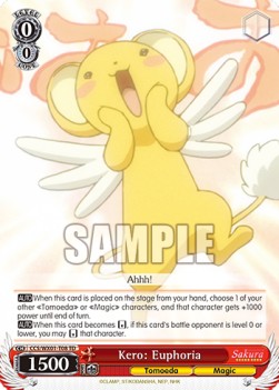 Kero: Euphoria (V.1 - Trial Deck) - Cardcaptor Sakura: Clear Card