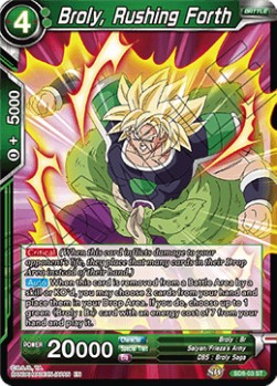 Broly, Rushing Forth - Starter Deck: Rising Broly